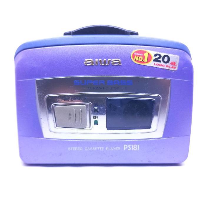 walkman Aiwa PS181 tape player pemutar musik kaset pita portable rare