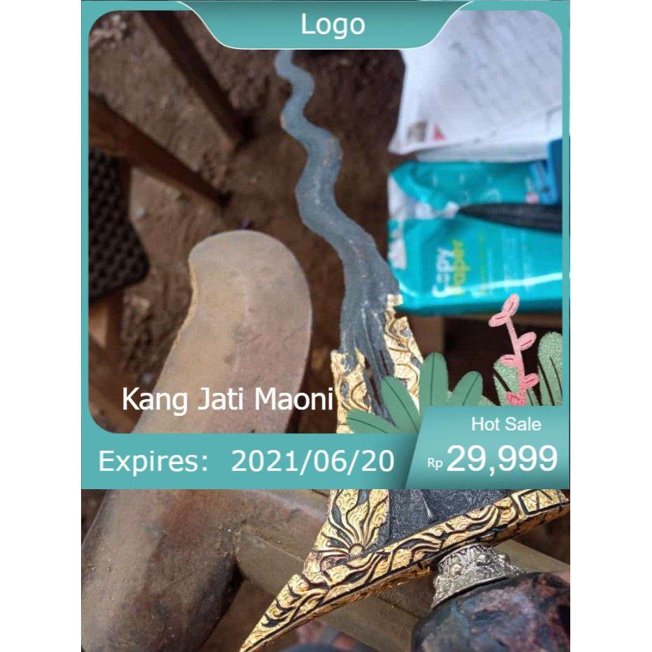 top keres tombuk panimbal kamarogan termewah kinatah emas KJM1122