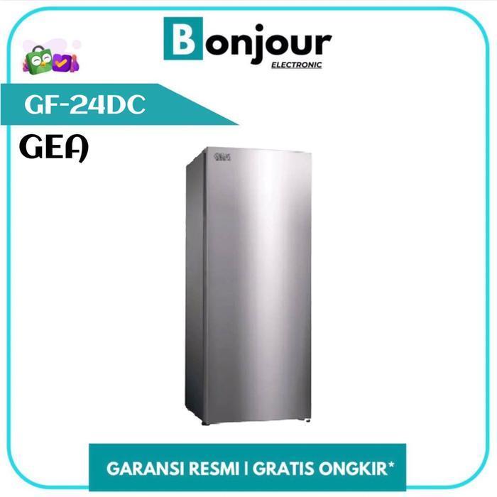 UPRIGHT FREEZER GEA No Frost 189 Liter Kulkas GEA GF-24DC Double Function