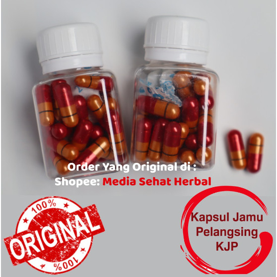Kapsul Jamu Pelangsing KJP Ring 1 Original isi 30 Kapsul