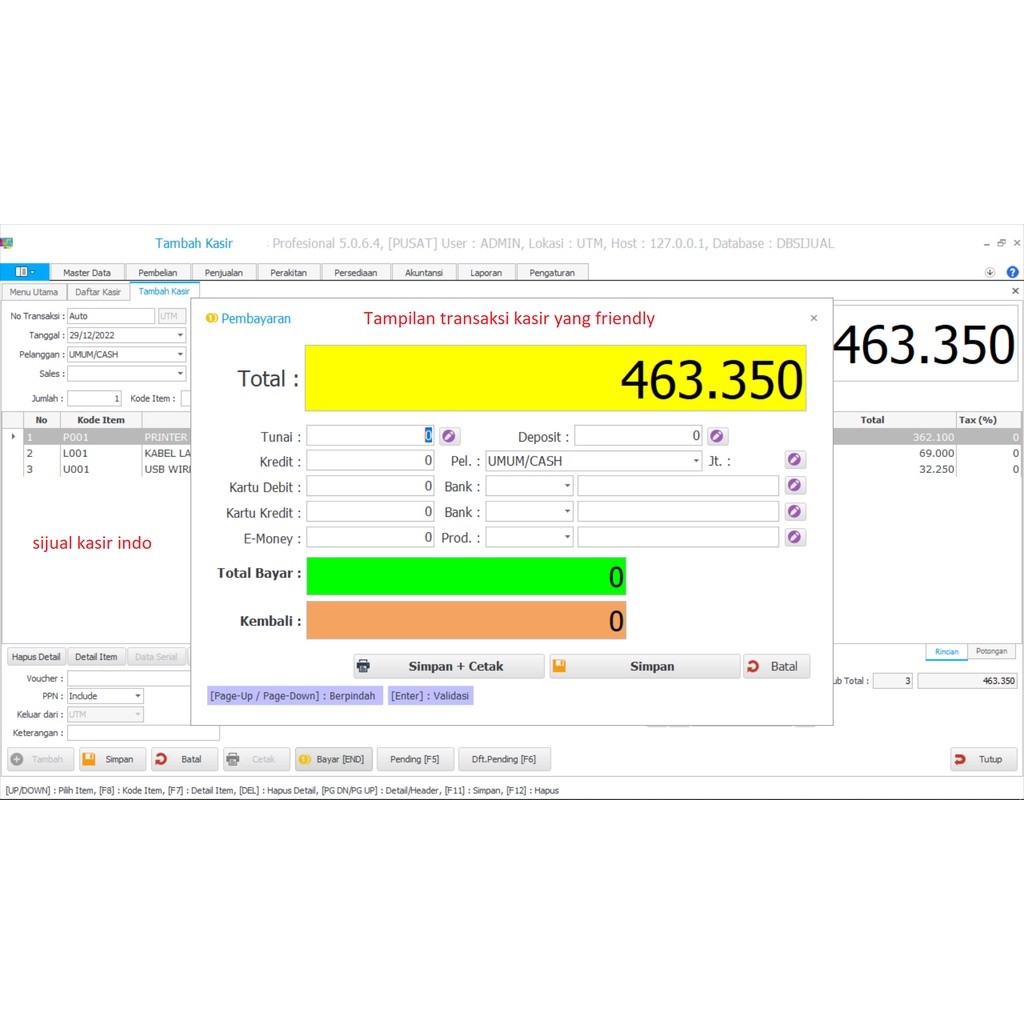 Program toko program kasir aplikasi kasir aplikasi toko minimarket