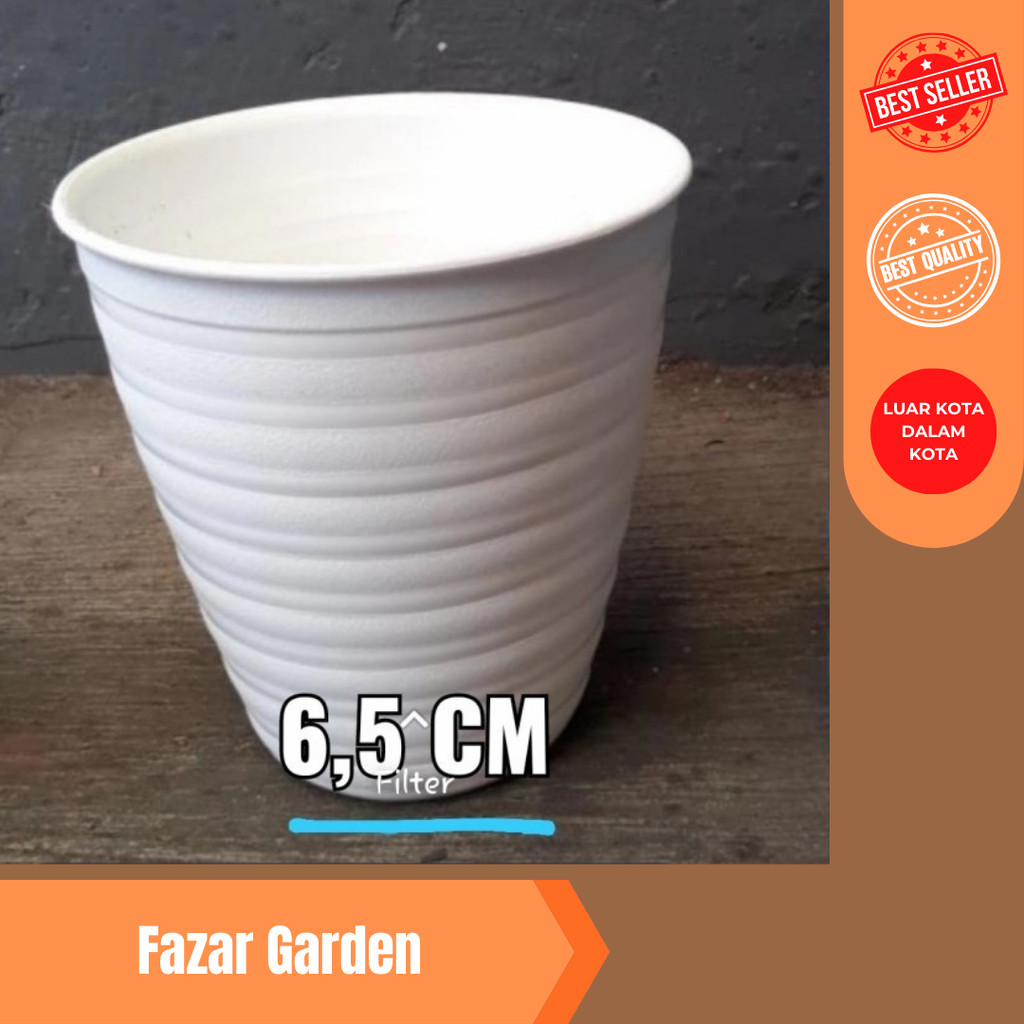 pot tawon putih 121, pot 12 cm, pot tinggi, pot indoor, mewah
