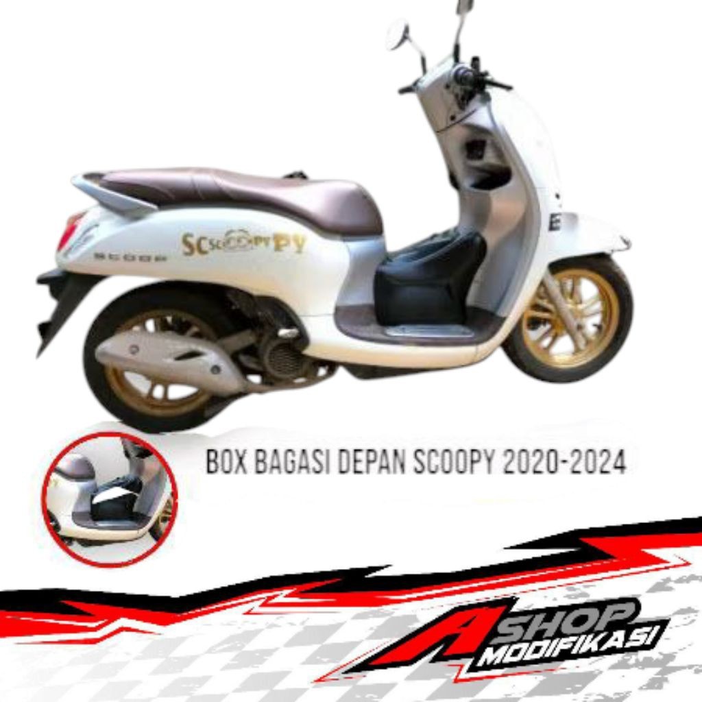Box Bagasi Penyimpanan Barang Soopy 2020 - 2024 Scoopy Prestige Box Scoopy