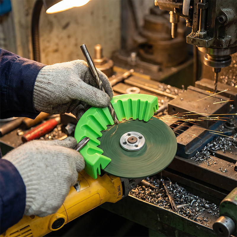 Dudukan Mata Bor Gerinda 3-12mm Portabel untuk Penggilingan Akurat pada 100 Tipe Gerinda Sudut Swifh