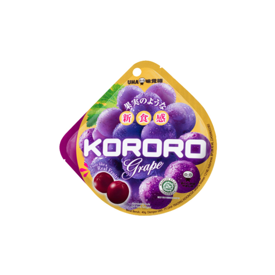 Kororo Jelly Candy Grape Flavor 40 gr