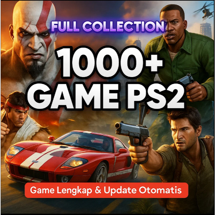 Koleksi Lengkap Game PS2 CFW – Bisa Main di PS2, PS3, Android & PC