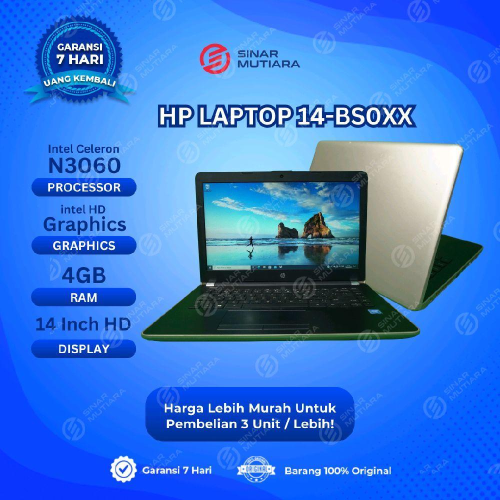 LAPTOP SECOND HP LAPTOP 14-BS0XX CELERON N3060 4GB (14 INCH)