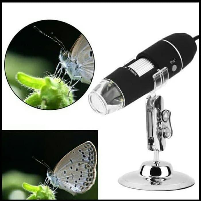 1600 Microscope Digital Usb Mikroskop Servis Hp / Edukasi Support Otg