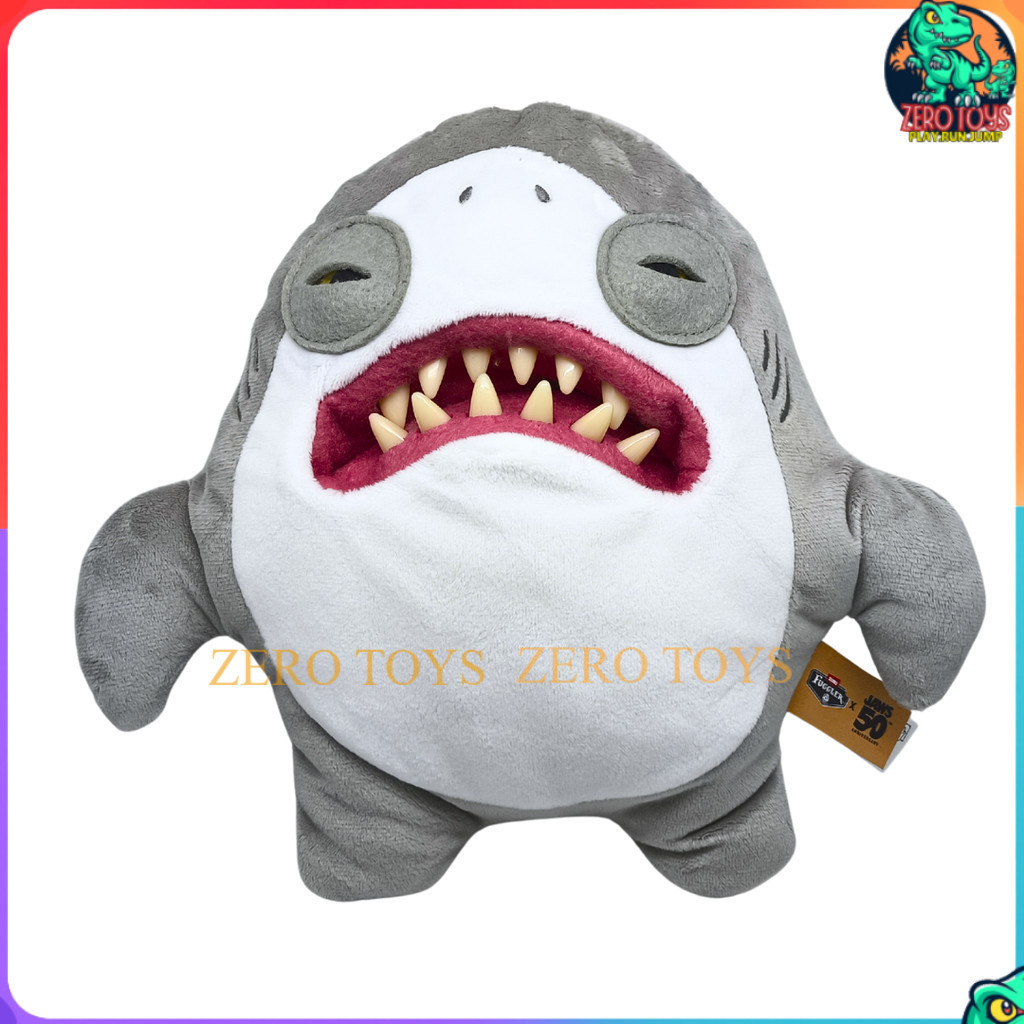 Boneka Fuggler Shark Funny Ugly Monster Jaws Shark Plush