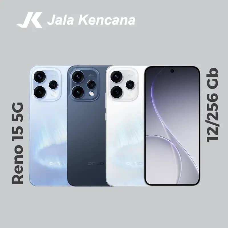 Oppo Reno 15 5G 12/256 GB Ram 12GB Rom 256GB Garansi Resmi