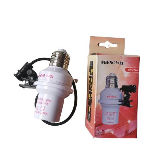 sensor lampu siang malam otomatis fitting lampu sensor gelp terang