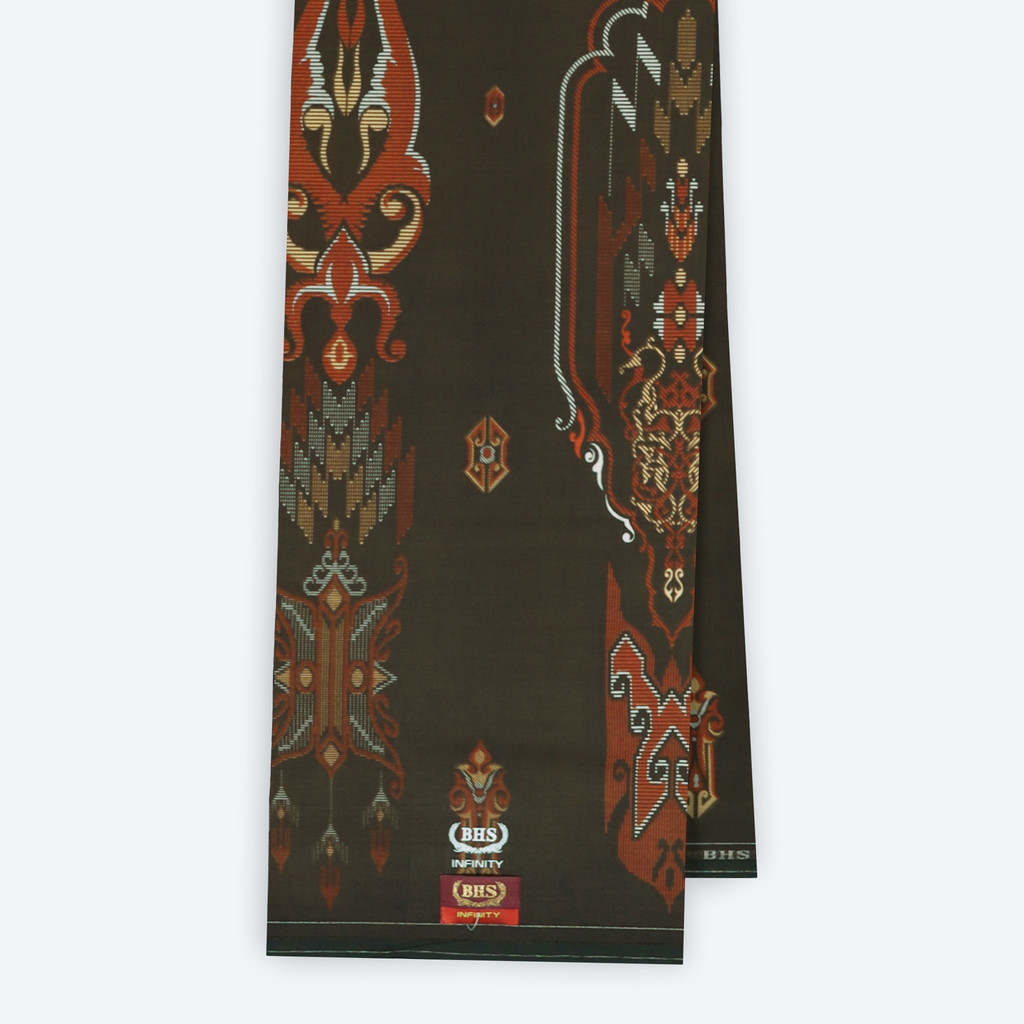 Sarung BHS 100% Original Asli | Sarung BHS Infinity Gold Motif V32 SNA SJ Olive