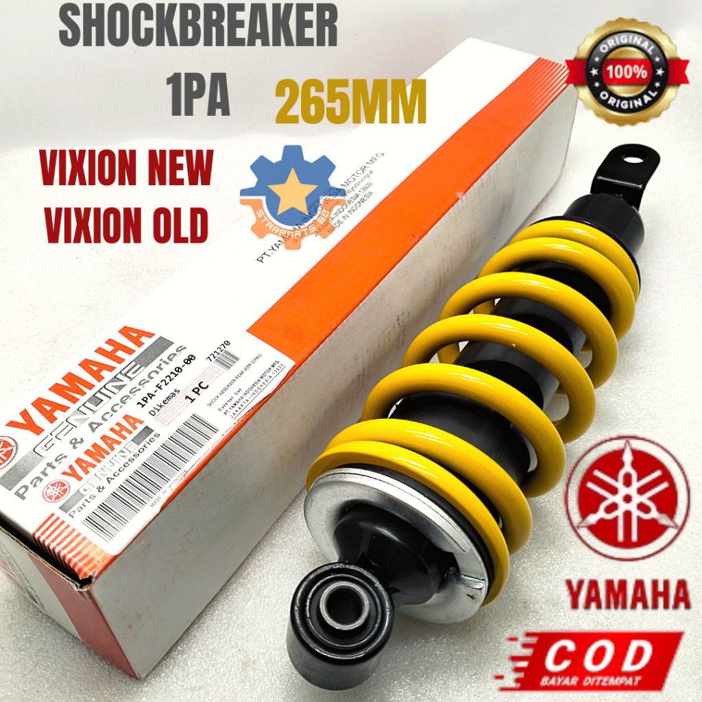 SHOCKBREAKER 1PA MOTOR YAMAHA VIXION OLD / NEW KUALITAS ORISINIL YGP ASLI SHOK BELAKANG SOK BEKER