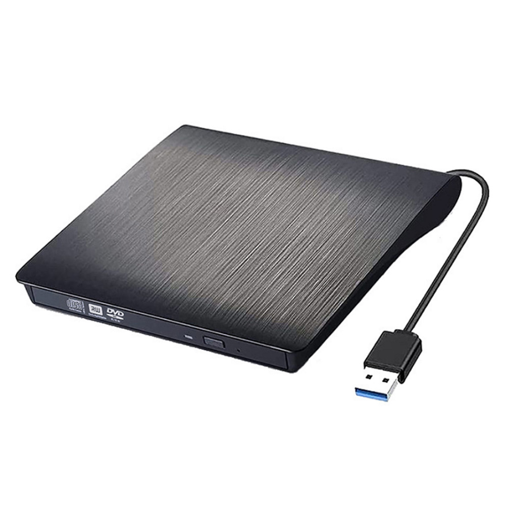 2in1 USB3.0 TypeC Slim External DVD CD Writer Drive Burner Reader Player Optical Drive Case For Lapt