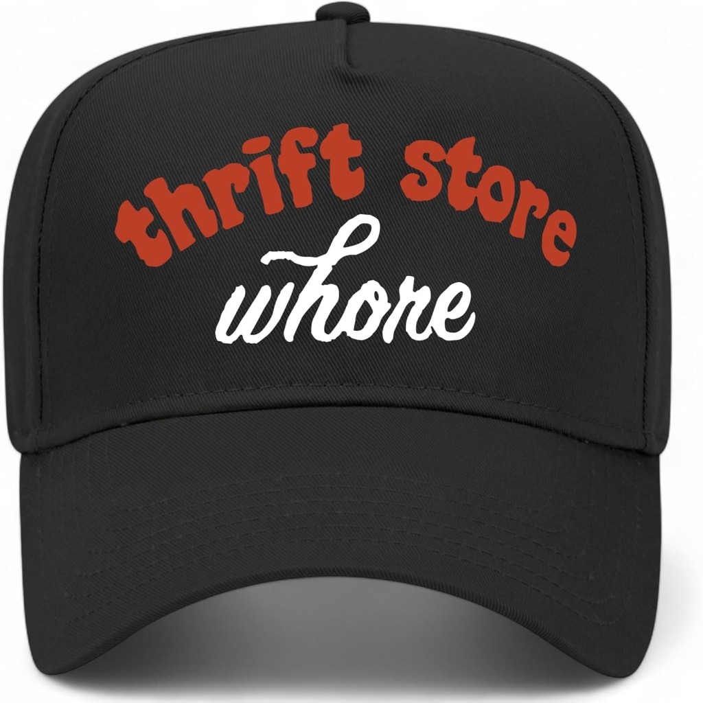 Thrift Store Hat | Funny Premium Adjustable Snapback Baseball Vintage Trucker Hats for Men & Women