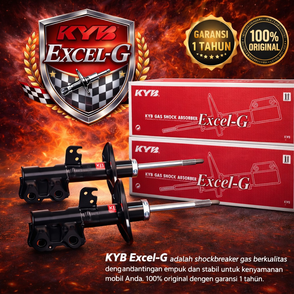 SHOCKBREKER BELAKANG KARIMUN KOTAK ORIGINAL KYB EXCEL G