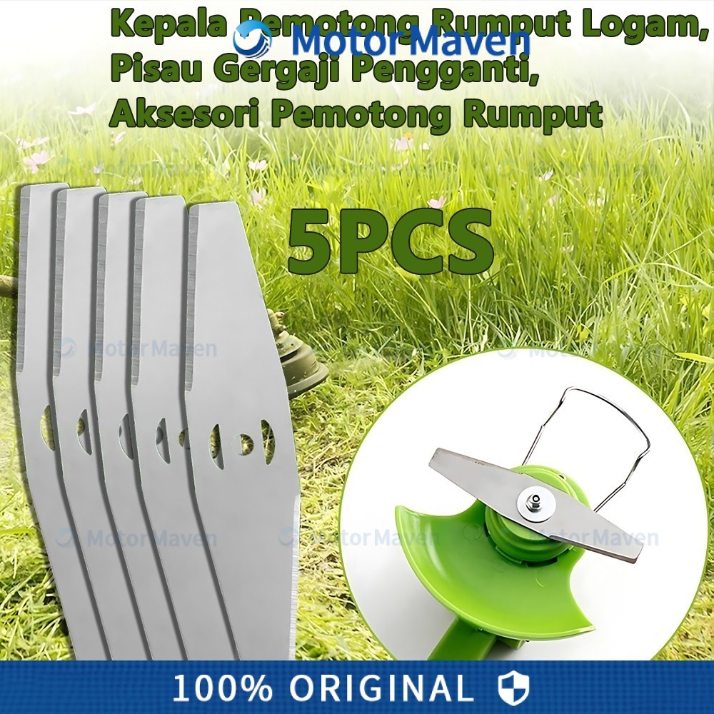 5pcs Pisau Mesin Potong Rumput 15cm Baterai Brush Cutter Blade/pisau Potong Rumput Baja/pisau Rumput