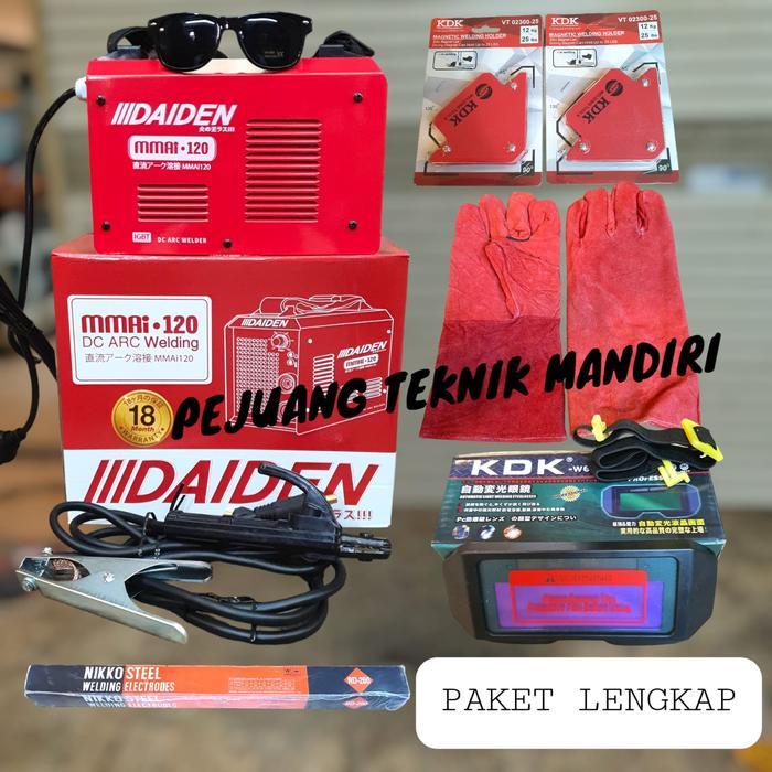 MESIN LAS DAIDEN MMAI 120 / TRAFO LAS INVERTER DAIDEN MMA 120