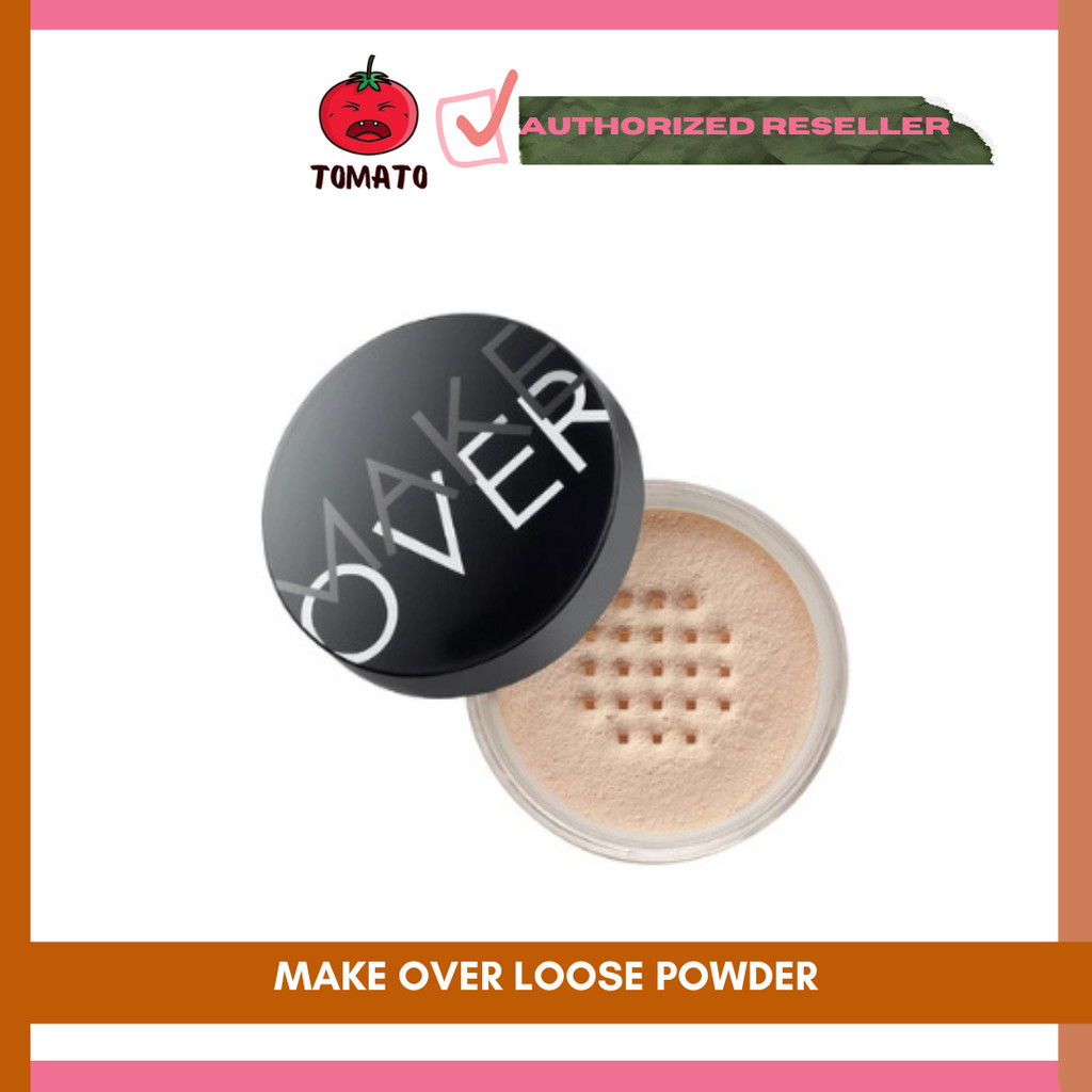 TOMATO - MAKE OVER Silky Smooth Translucent Powder-Bedak Tabur Setting Powder