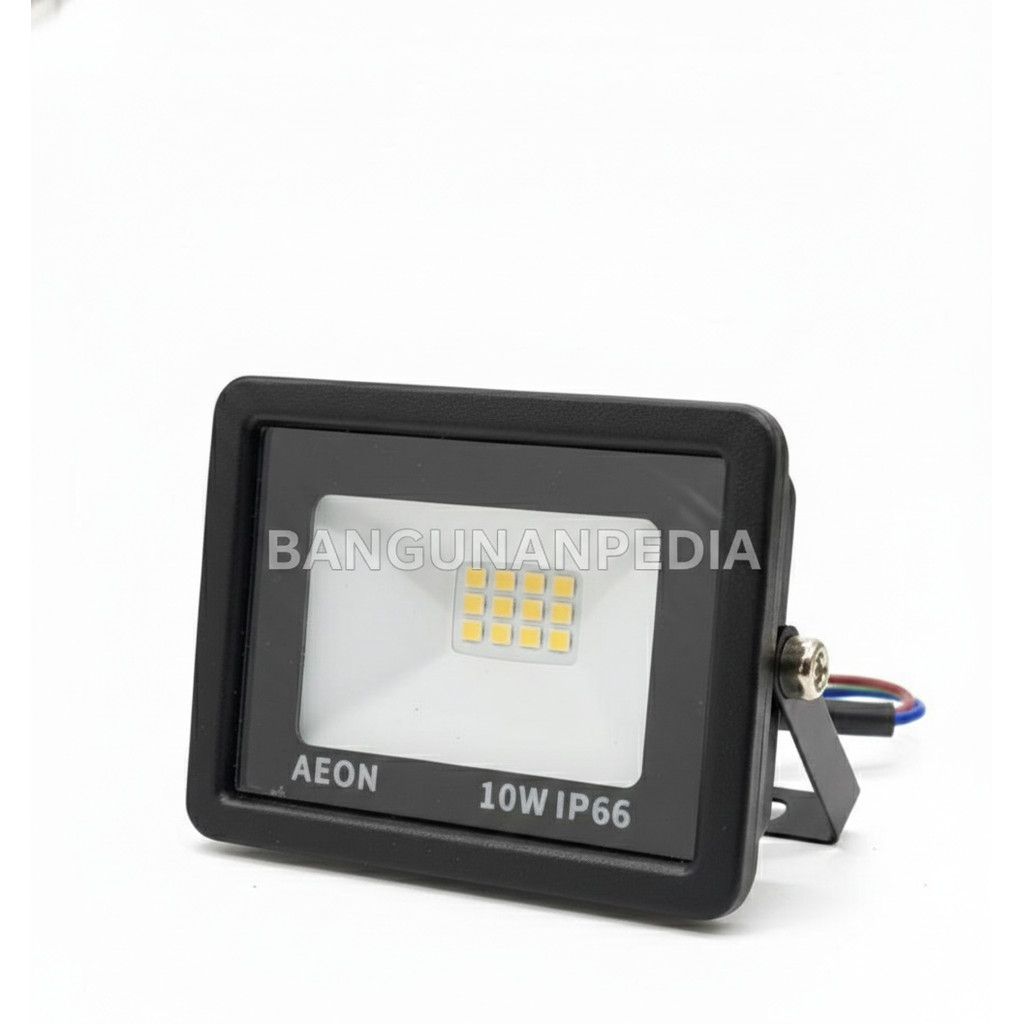 Lampu AEON Sorot LED 10 Watt IP66 Outdoor - Lampu Tembak Taman Kuning Warm White