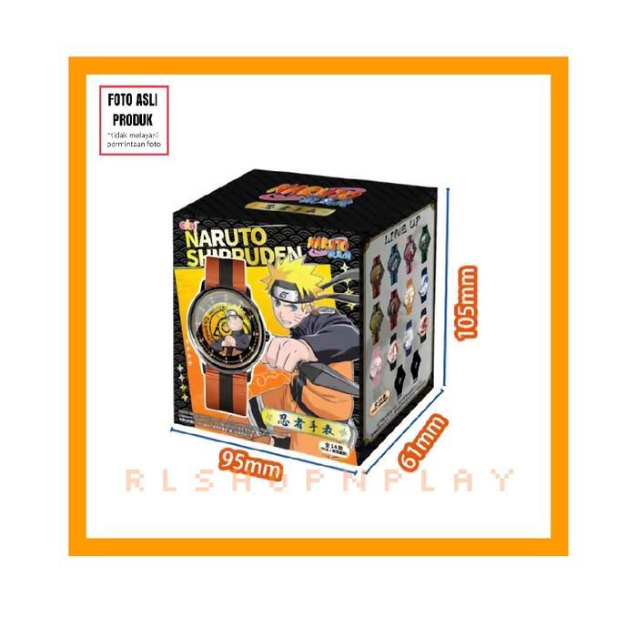 Blind box Jam Tangan Naruto Shippunden EAKI  Uchiha Sakura Kakashi - 1 pcs blind box jam tangan naru