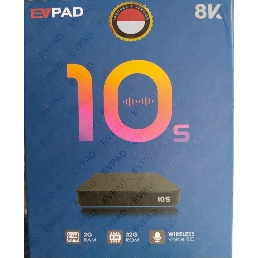 Evpad Android TV Box Stb EVPAD 10S RAM 2GB/32GB Original Android 12 Remote Voice bluetooth 5.2 wifi6