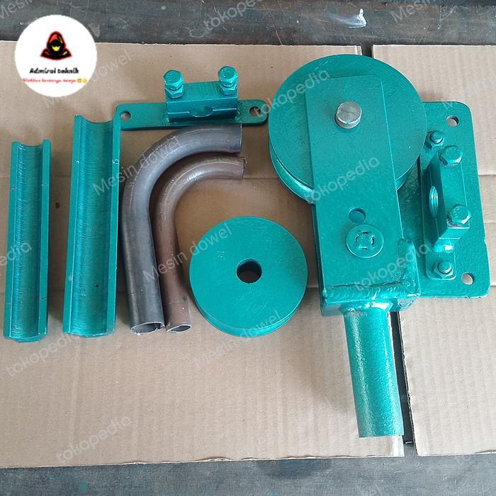 Alat Bending pipa besi tekuk roll penekuk ukuran 1 inch dan 3/4 inch