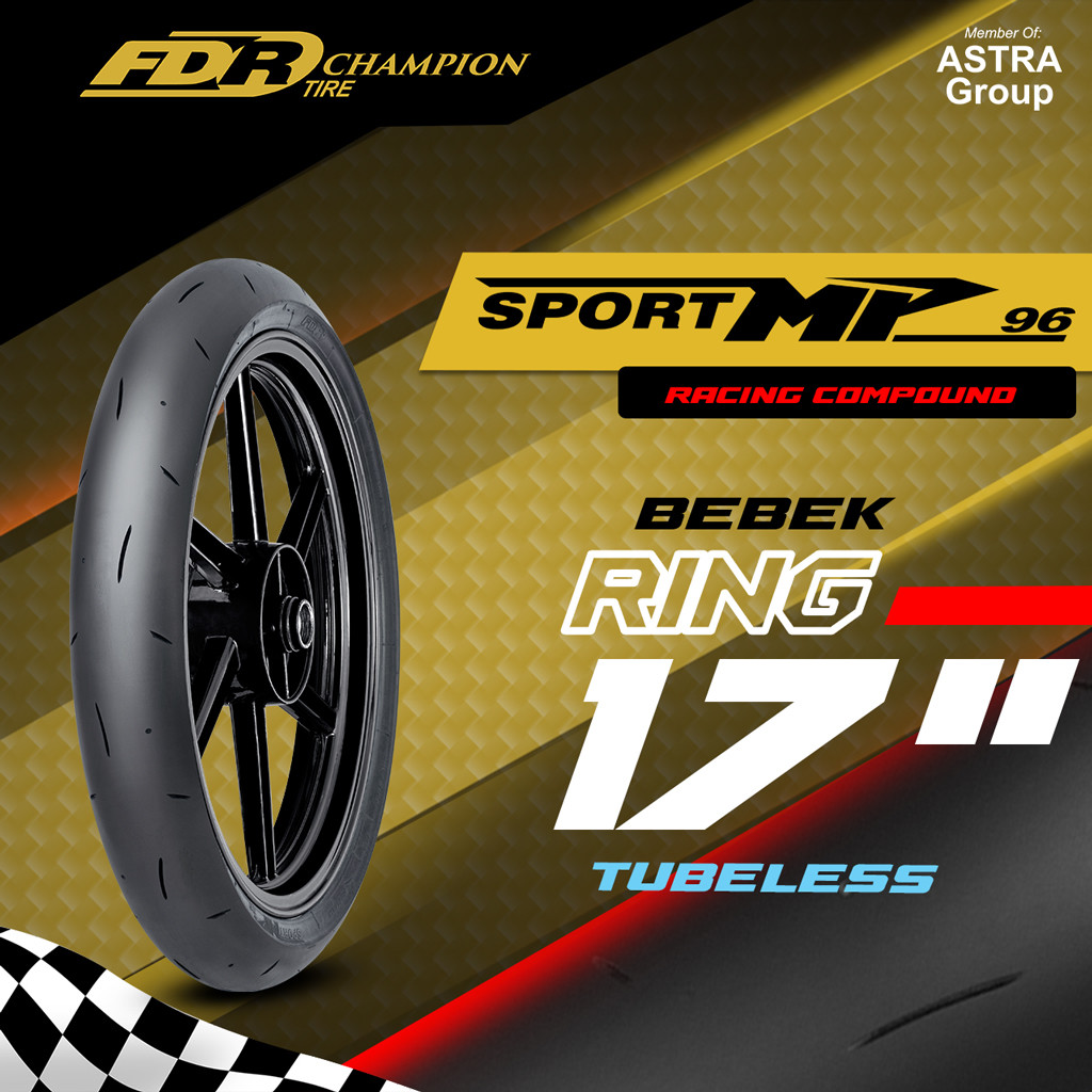 Ban Motor Racing Tubeless FDR SPORT MP-96 90/80-17