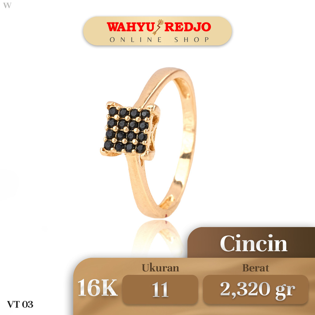 Cincin Emas Kadar 16K Wahyu Redjo CC-16K 30176857