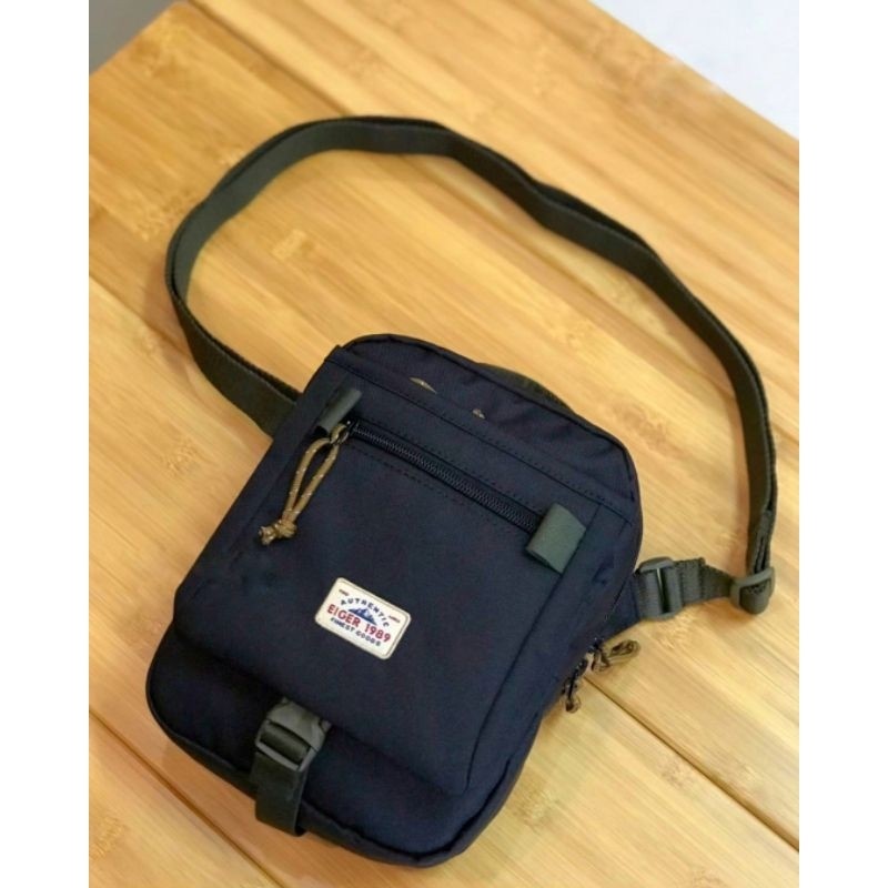PROMO TAS EIGER1989 PORTEGE HITAM NAVY - ADV