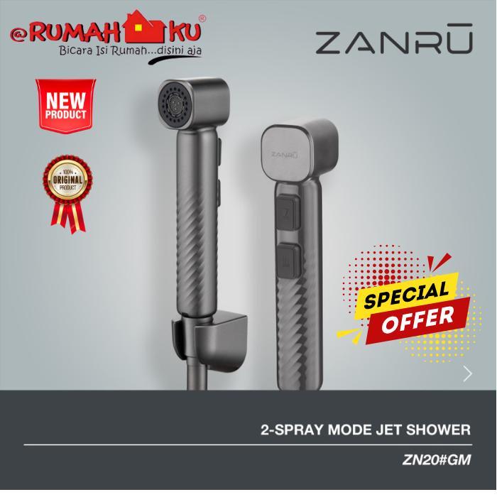 EleganMode1 Jet Shower Spray ZANRU ZN20#GM Gun Metal TERLARIS