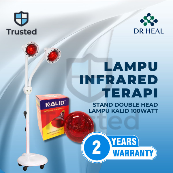Paket Lampu Terapi Infrared Philips Tiang + Bohlam 100 & 150 Watt Philips Original
