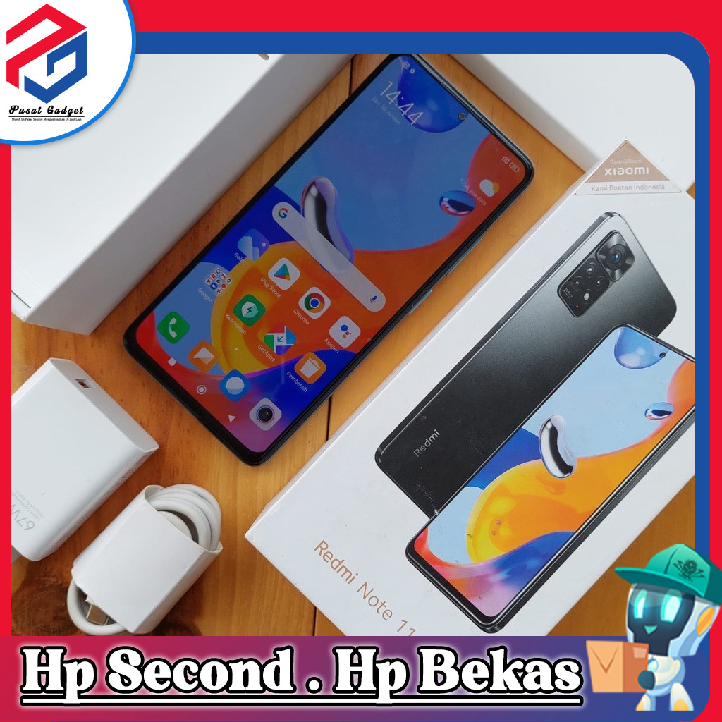 Xiaomi Redmi Note 11 Pro 4G Ram 6/128GB | Ram 8/128GB Second Pusat Gadget