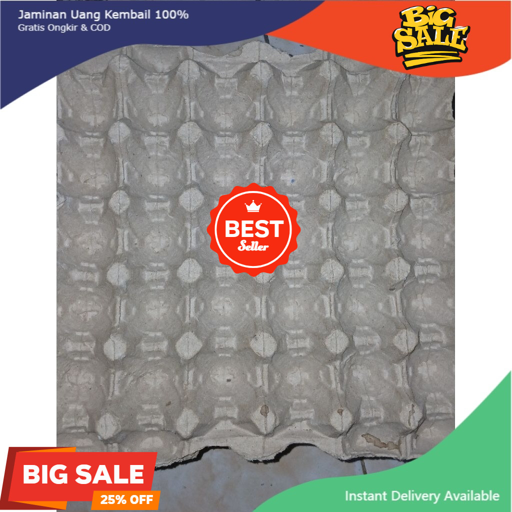 Tray Telor Bekas Masih Bagus Untuk Ternak Jangkrik Egg Tray karton Wadah Telur ayam/bebek bekas
