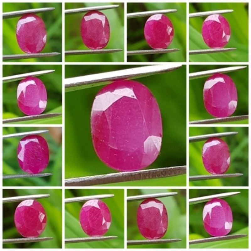 Natural Ruby Asli 100% (Free Sertifikat)