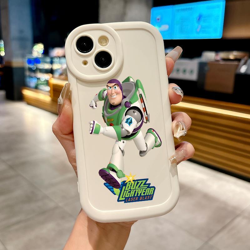 Softcase For Iphone Case 11 13 Pro Max 12 15 7 Plus8 Plus X XS XR Unik Buzz Lightyear Soft Camera Si