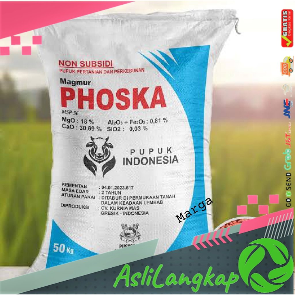 Pupuk NPK Phonska 1kg