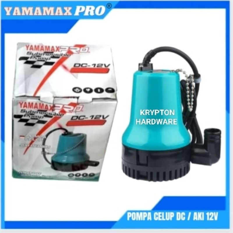 yamamax - pro pompa celup / pompa kolam air bersih DC 12V original