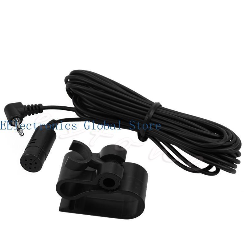 462B External Microphone Bluetoothcompatible Handsfree 25m Braided Cable Auxin Portable Mic For Car 