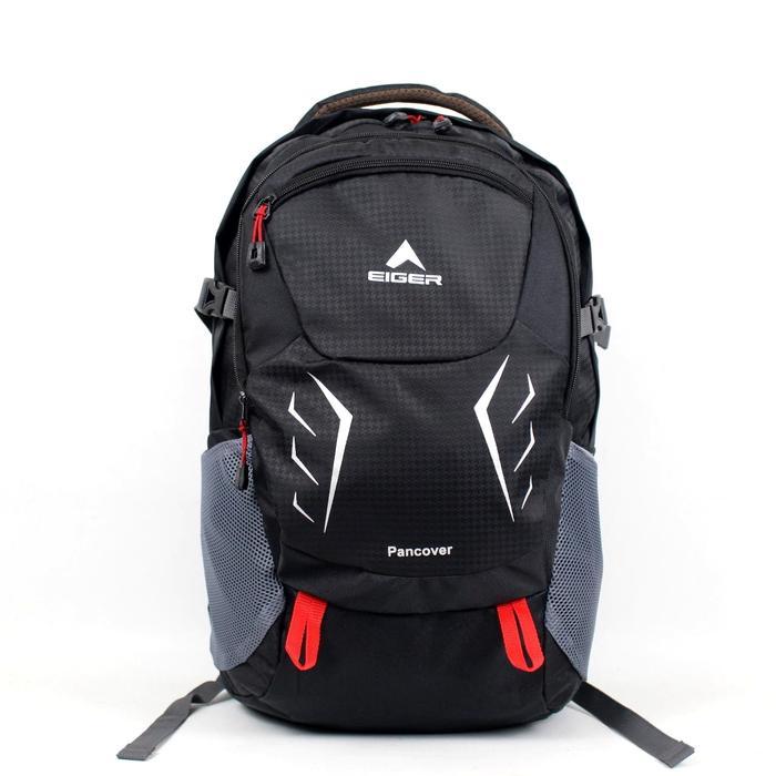 PROMO  Tas Dypack 30 Liter EIGER Pria Wanita - Tas Backpack Unisex 30 Liter - Tas Kerja Pria - hitam