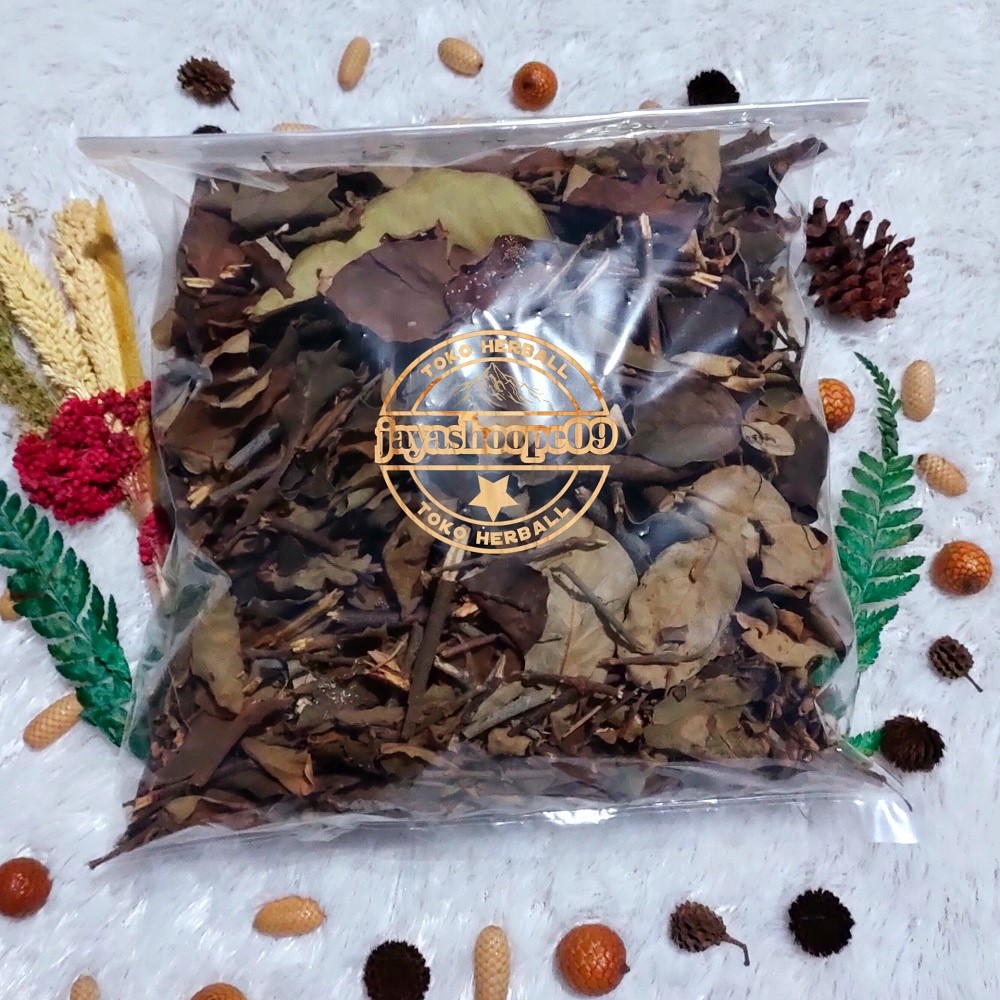 Benalu Jeruk Nipis Kering 500.Gram Daun Benalu Jeruk / Daun Benalu Di Pohon Jeruk