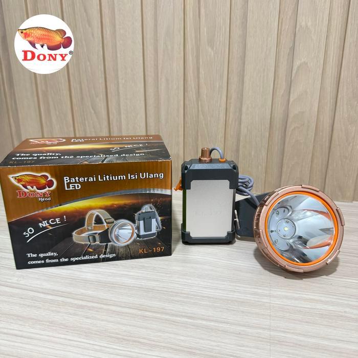 Senter Kepala Dony KL-197 - Putih