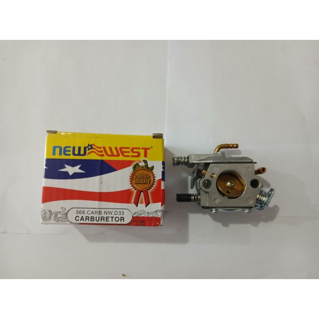 KABURATOR SINSO 5200 5800 NEW WEST/CABURATOR ASSY CHAINSAW 5200 5800 NEW WEST BERKUALITAS