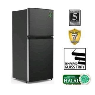 Terlaris SHARP SJ-195MN-HS KULKAS 2PINTU - hitam, 10