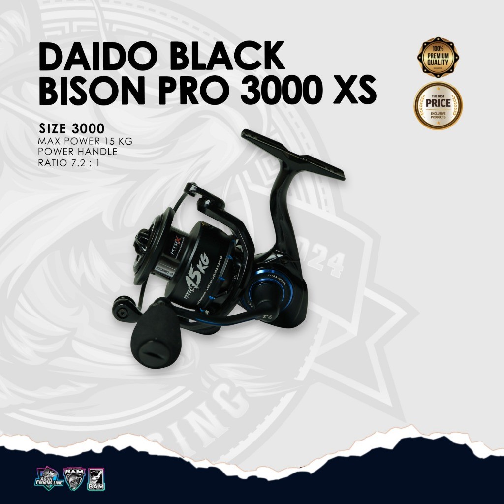 Reel Daido Black Bison Pro 3000 XS