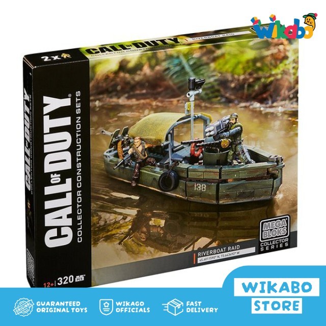 Mega Bloks Call Of Duty Riverboat Raid 320pcs
