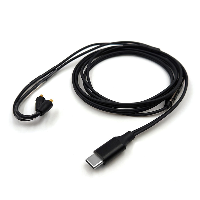 For IE900 IE600 IE200 IE300 Replaceable Earphones TYPEC to IE900 High Purity Single Crystal Copper C