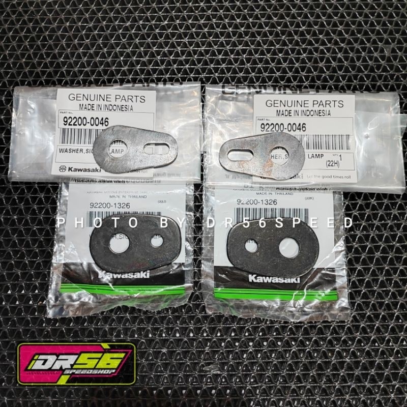 Washer Plat Lampu Sen Depan dan Belakang Ninja 150 R SS Original (satuan)