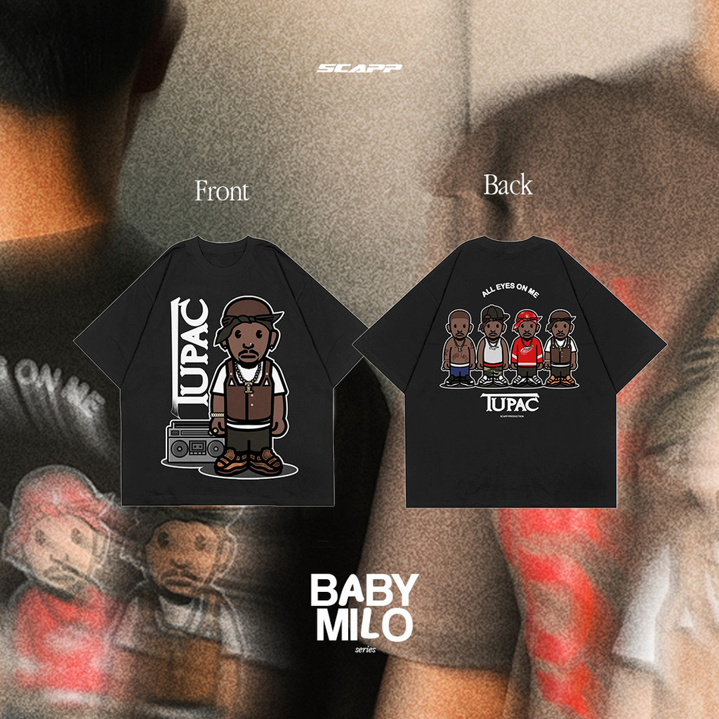 [COD] SCAPP | 2PAC BABYMILO | OVERSIZED TEE Original Tee
