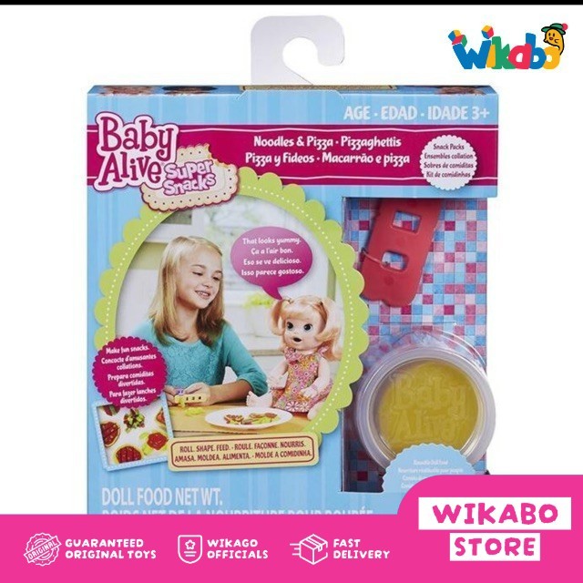 Baby Alive Super Snacks Noodles & Pizza Doll Food Refill Pack